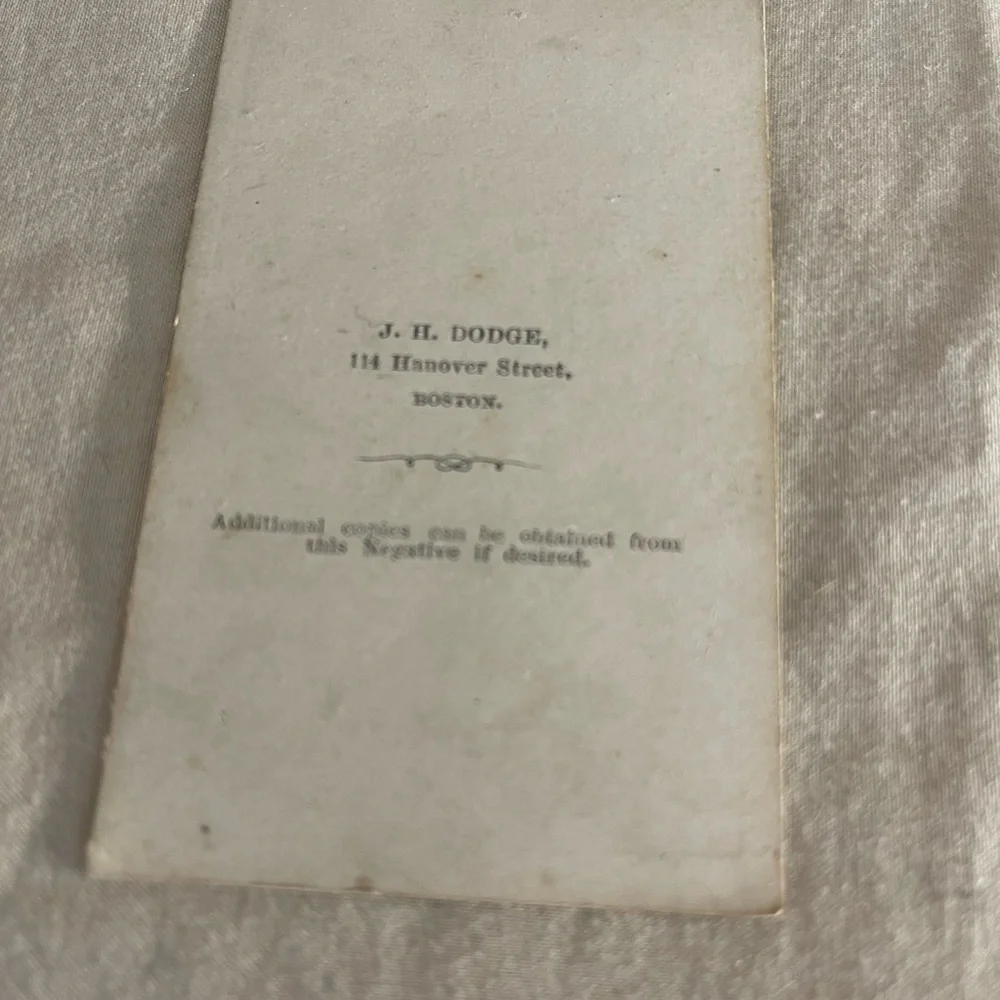 Abraham Lincoln Portrait Card Carte De Visite CDV Picture Photo Rare Negative - Picture 4 of 6